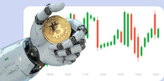 Vast Vermogenij cryptocurrency exchange platform dashboardweergave